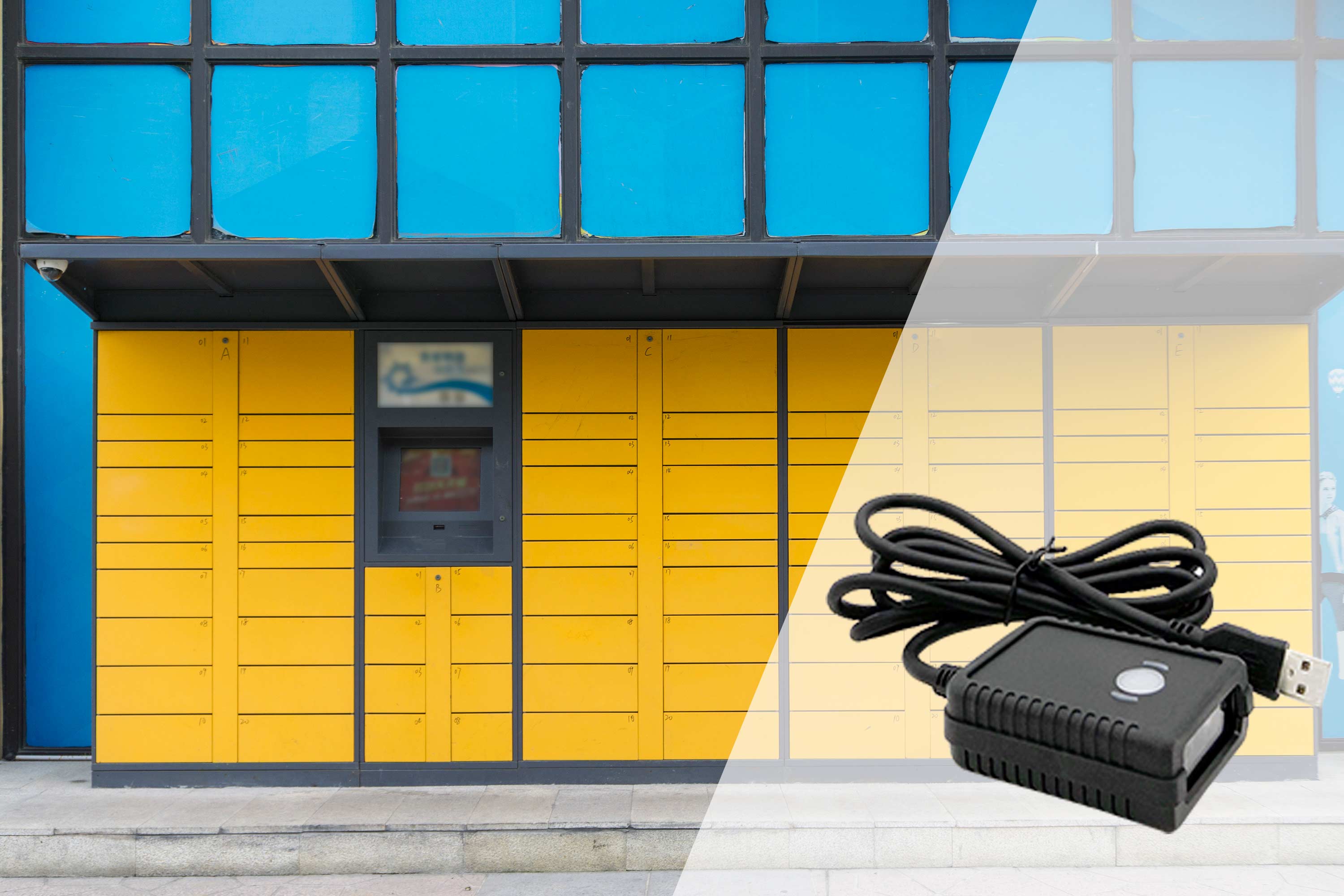 自助快递柜适合什么样的二维码扫描模组?